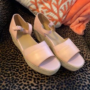 SUMMER! Naturalizer Opal Wedge Sandals -Light Pink